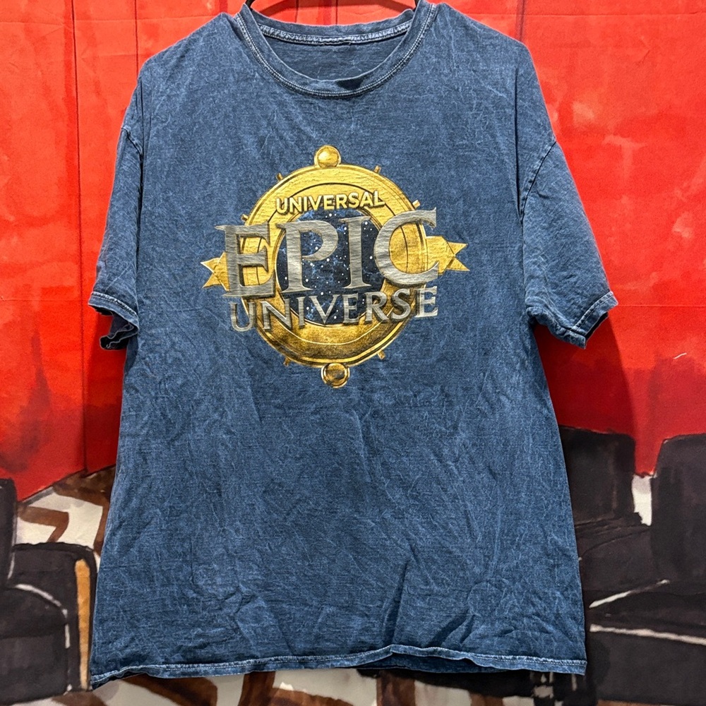 Universal Epic Universe Blue Tee